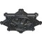 Ekena Millwork Antilles Ceiling Medallion (Fits Canopies up to 6"), Hand-Painted Pewter, 38 1/4"OD x 1 1/2"P CM38ANPES - alternate 4